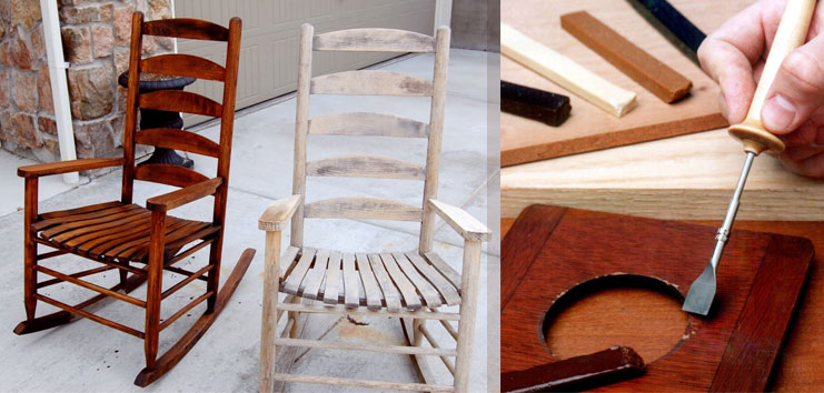 ремонт деревянной мебели